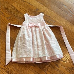 My Princess Wear pink spring lace dress girl size 4